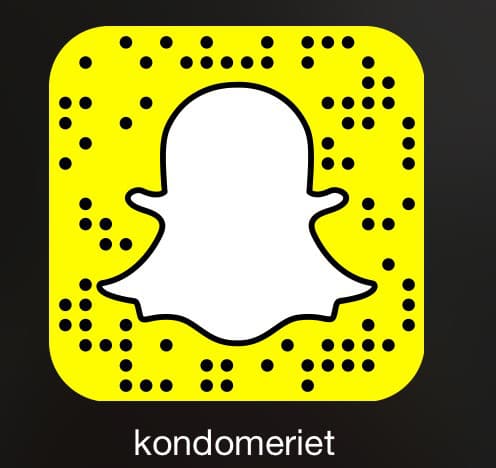 F&oslash;lg Kondomeriet p&aring; Snapchat
