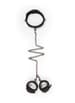Frekke sexleketøy - EasyToys bondagesett halsbånd m/håndjern - bilde 3