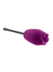 Sexleketøy for henne - Playboy Petal lilla vibrator med tunge - bilde 12