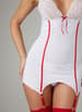 Sexy undertøy - Christine - Healing Hartbreakes Rolplay Outfit White S/M - bilde 2