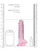 dildoer - Dildo med baller rosa 17 cm - bilde 7