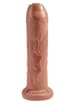 dildoer - Dildo med forhud King Cock Tan - bilde 1