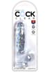 dildoer - Dildo Clear King Cock 15 cm - bilde 2