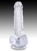 dildoer - Dildo Clear King Cock 15 cm - bilde 5
