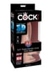 dildoer - Dildo med baller King Cock Plus 19,7 cm - bilde 7