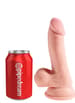 dildoer - Dildo med baller King Cock Plus 19,7 cm - bilde 5