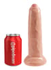 dildoer - Dildo med forhud King Cock lys 22,9 cm - bilde 3