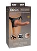 Frekke sexleketøy - King Cock Elite comfy strap-on sett - bilde 11