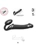 dildoer - Strap-on-me vibrerende strap-on M sort - bilde 14