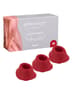 Tilbehør - Womanizer reservehetter 3 x rød M - bilde 1