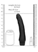 Vibrator - G-punktvibrator lang trinnløs sort - bilde 7