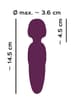Vibrator - Massasjestav Petite wand - bilde 9